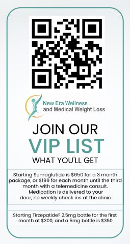 Join the VIP List of New Era Wellness and Medical Weight Loss in Celebration, FL